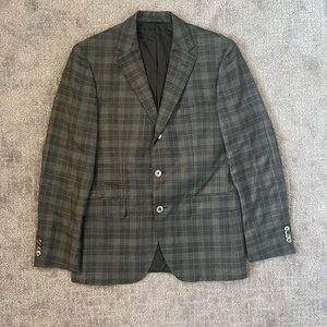 Boss Hugo Boss Gray Plaid Drago Super 110